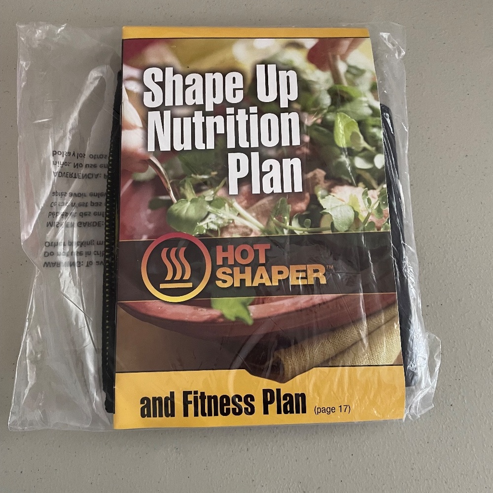 NWT Hot Shaper Waist Training Belt Small Medium Black